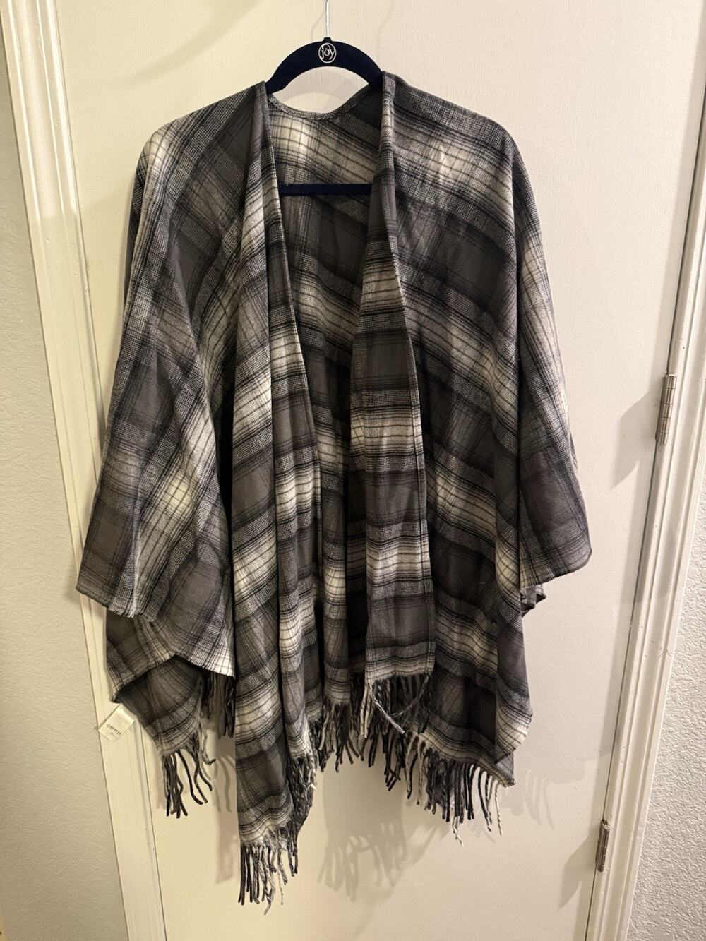 Pendleton 100% Merino Wool Plaid Cape / Ruana – Made in USA